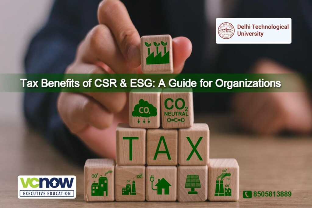 CSR & ESG Tax Benefits